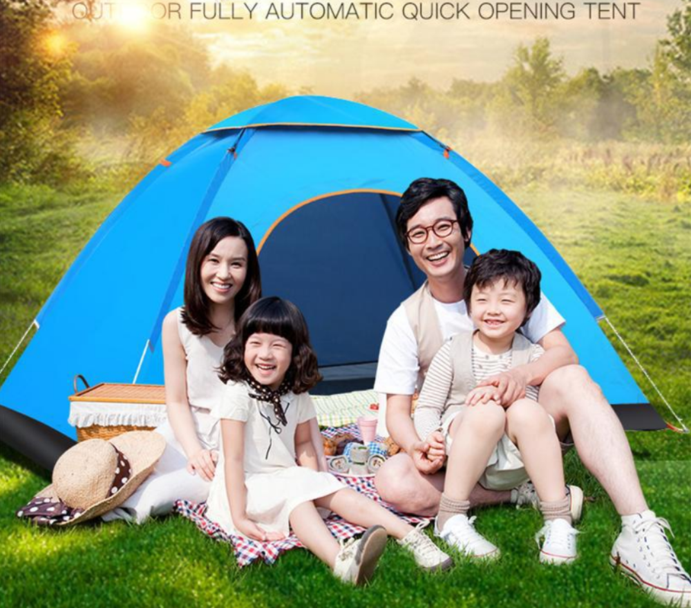 New Product 1-4 Person Tents for Camping Instant Backpacking Quick Tent Easy Set Up