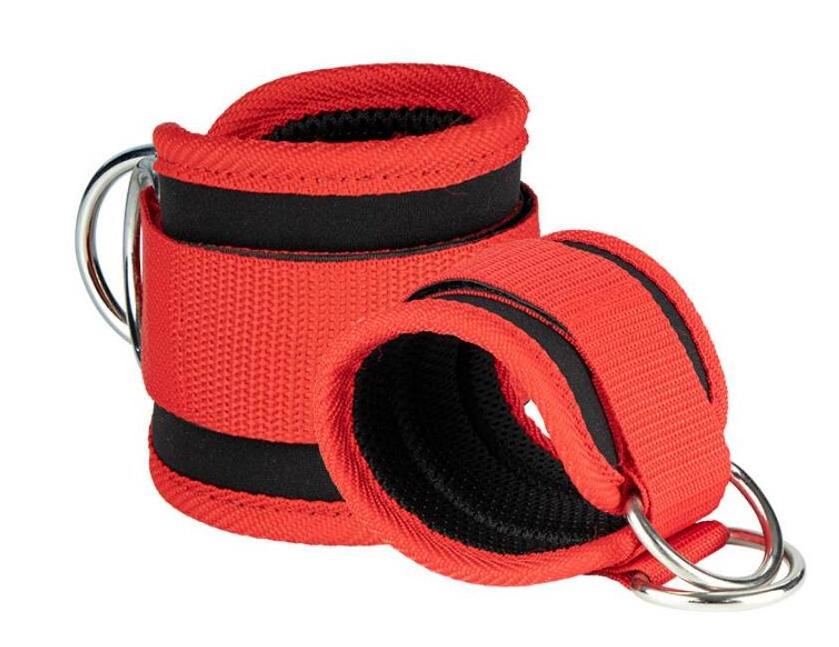 Custom Logo Neoparene padded Kickback GYM Fitness Ankle Strap Cuff for Cable Machines