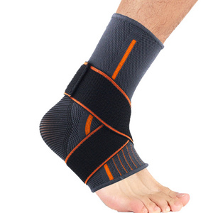 Custom Logo Comfortable and Warm Bandage Compression Ankle support for Men and Women