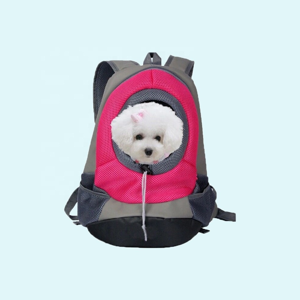 Ventilate head-out pet carrier backpack safe doggie carrier backpack for small medium dogs cats rabbits