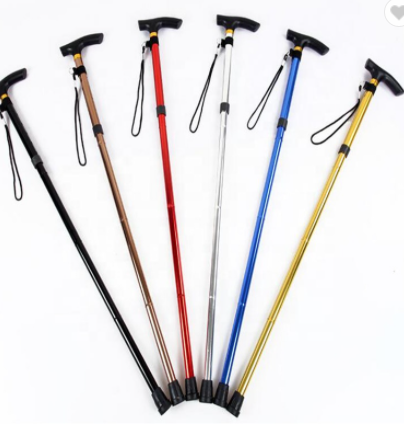 Aluminum fashion disabled cane blind walking stick for men women old men