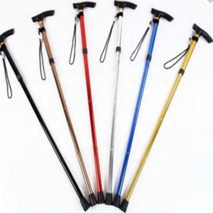 Aluminum fashion disabled cane blind walking stick for men women old men