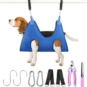 Hot Sale dog grooming hammock pet grooming hammock harness for dogs cats pet grooming hammock restraint bags