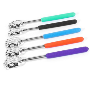 Extendable Telescope Back Scratchers - Bear Claw Metal Telescopic Back scratcher