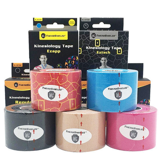 Custom Cotton and Waterproof Kinesiology Tape Sports Muscle Tape Suitable for All Kinds of Sports