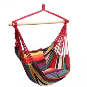 Hanging Rope Hammock Chair Swing Seat for Any Indoor Outdoor Spaces Hammock Chair Hanging Rope Swing