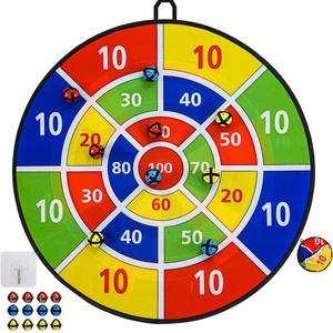 29" Large Dart Board for Kids, Boys Toys Dartboards with 24 Sticky Balls, Indoor & Outdoor Sport Play Game Toys