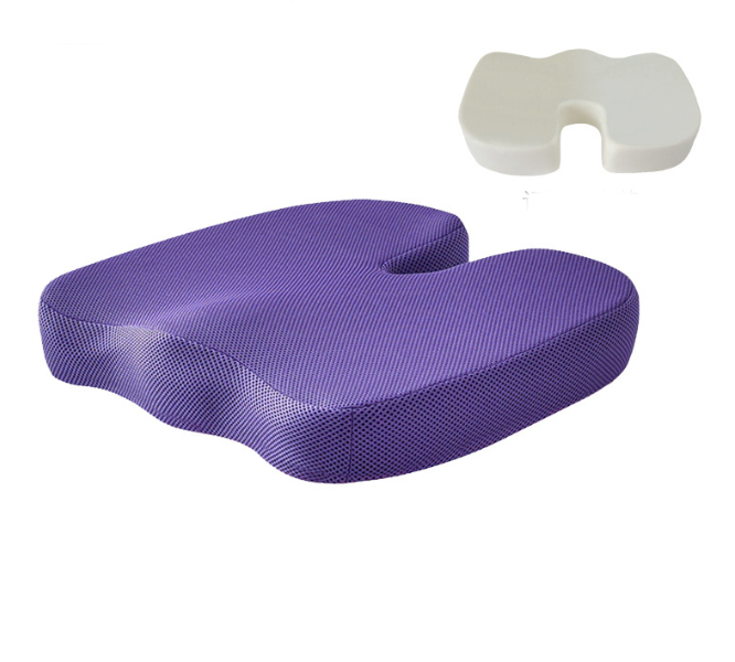 Hot Selling breathable Desk Chair Car Seat Cushion with  Non-Slip Gel & Memory Foam