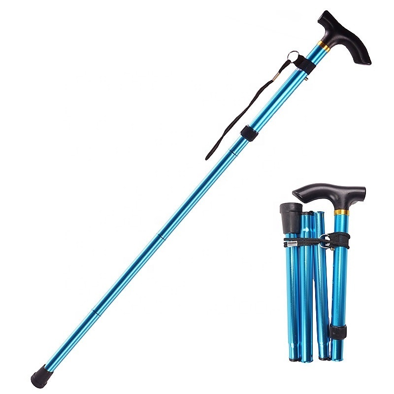 Aluminum fashion disabled cane blind walking stick for men women old men