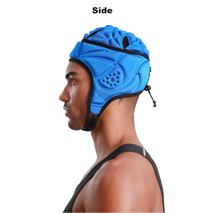 High Quality Easy Adjusting Fall Protection Rugby Sports Flag Football Soft Head Protective Helmet