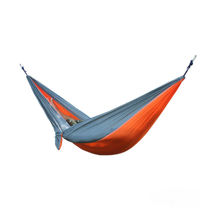 Wholesale Portable Canvas Hammock Bed Folding Hanging Nylon Swing Outdoor Camping Hammock