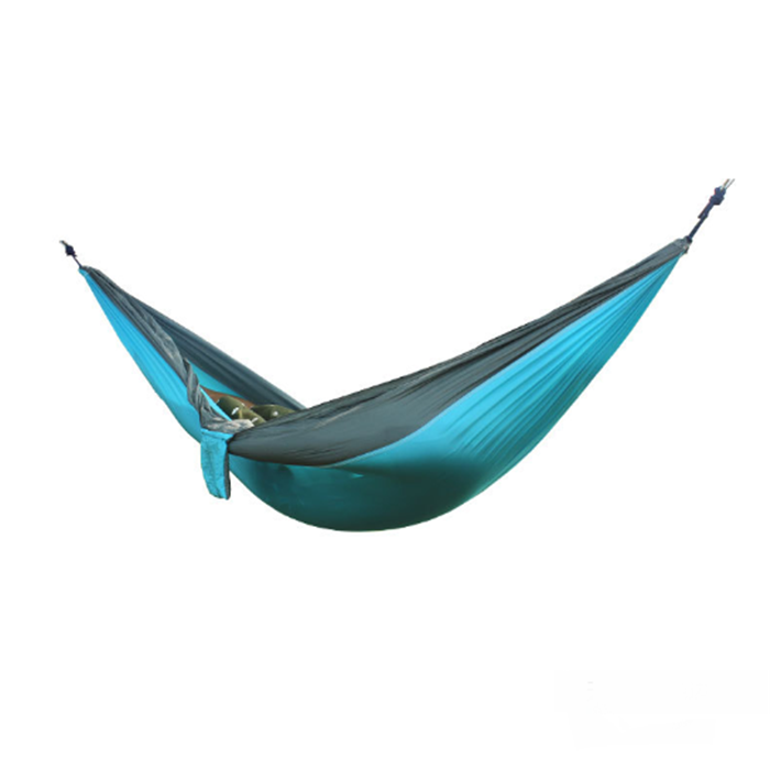 Wholesale Portable Canvas Hammock Bed Folding Hanging Nylon Swing Outdoor Camping Hammock