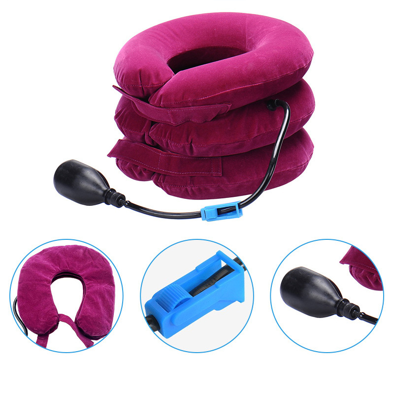 Adjustable Orthopedics Collar neck stretcher cervical traction device Relive Pain Cervical Collar neck traction