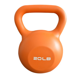 Wholesale powder coated colored coded yoga kettle bell weights competition cement kettlebell set