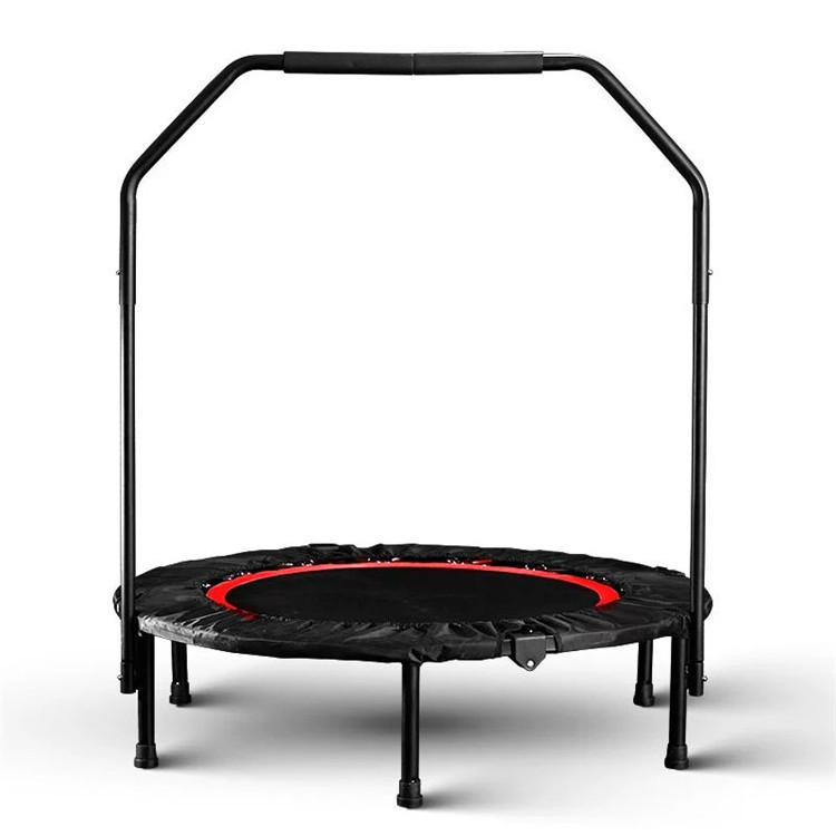 Wholesale Unisex 40/48in Round Foldable Adjustable Handrail Trampoline Spring