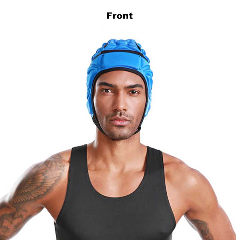 High Quality Easy Adjusting Fall Protection Rugby Sports Flag Football Soft Head Protective Helmet