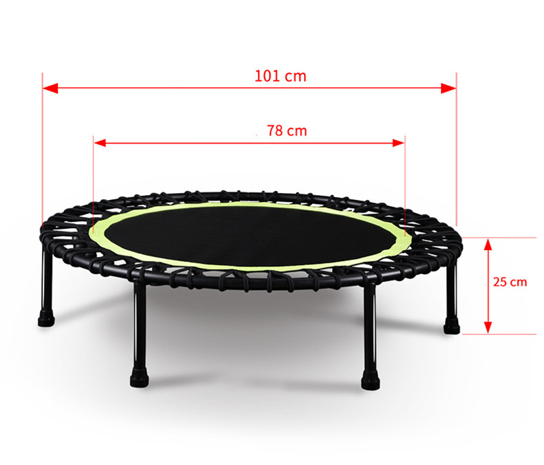 Material Woven collapsible Jumping Bed Fabric Manufacturer Jumping Bed Trampoline Mat 100 PP Black OEM Color Square Weight Meter