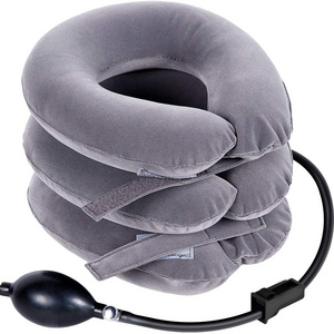 Top Quality Air Inflatable Neck Traction Pain Relief Cervical Collar Stretch Device Neck Support Traction Pillow