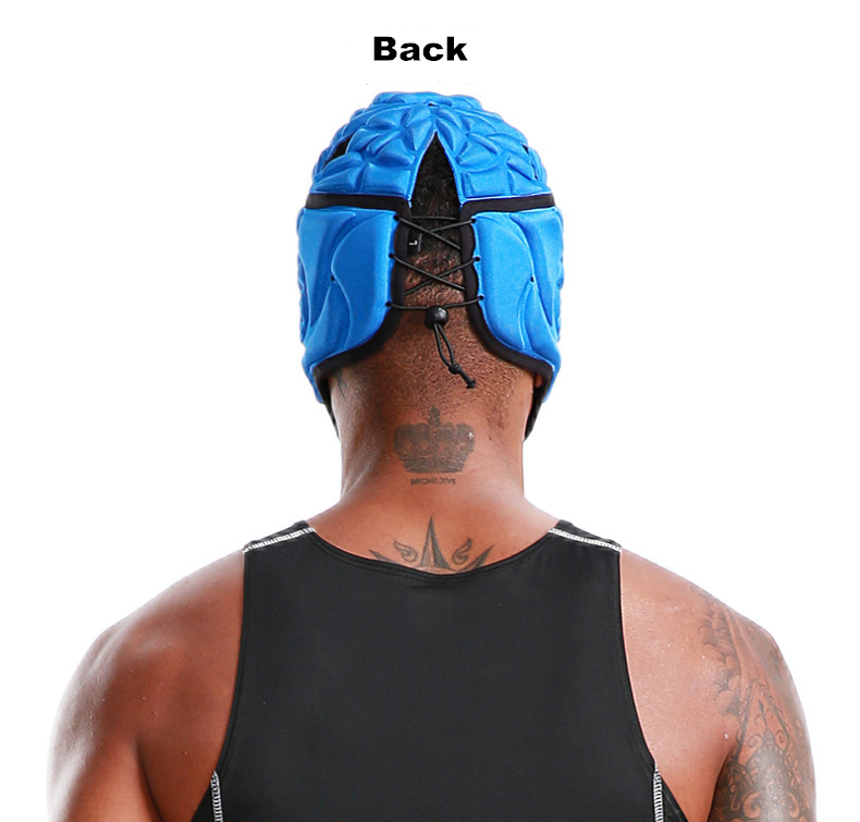 High Quality Easy Adjusting Fall Protection Rugby Sports Flag Football Soft Head Protective Helmet