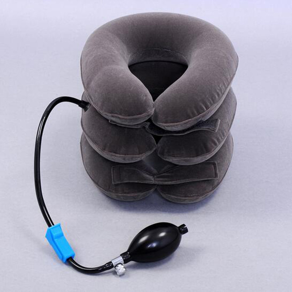 Medical soft inflatable air collar neck support brace cervical neck traction device