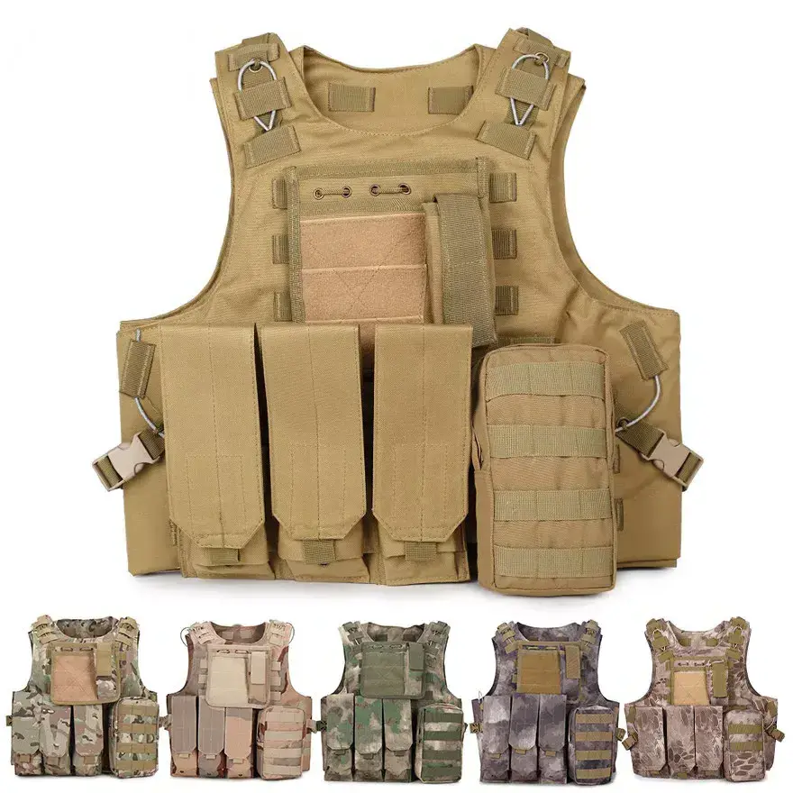 Hot sale customized Waterproof Oxford Cloth Tactical Training Vest Suitable for Outdoor Hunting Fan Combat