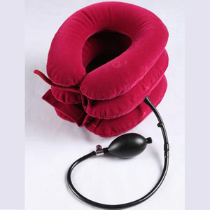 Medical soft inflatable air collar neck support brace cervical neck traction device