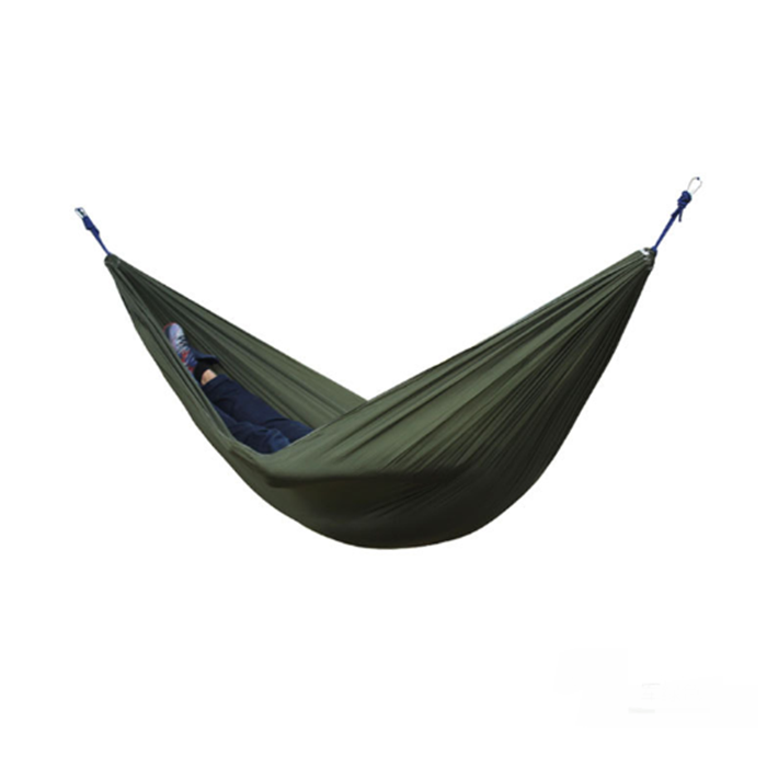 Wholesale Portable Canvas Hammock Bed Folding Hanging Nylon Swing Outdoor Camping Hammock