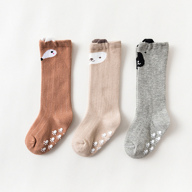 Children's stockings with stereo ear baby socks antiskid children's socks