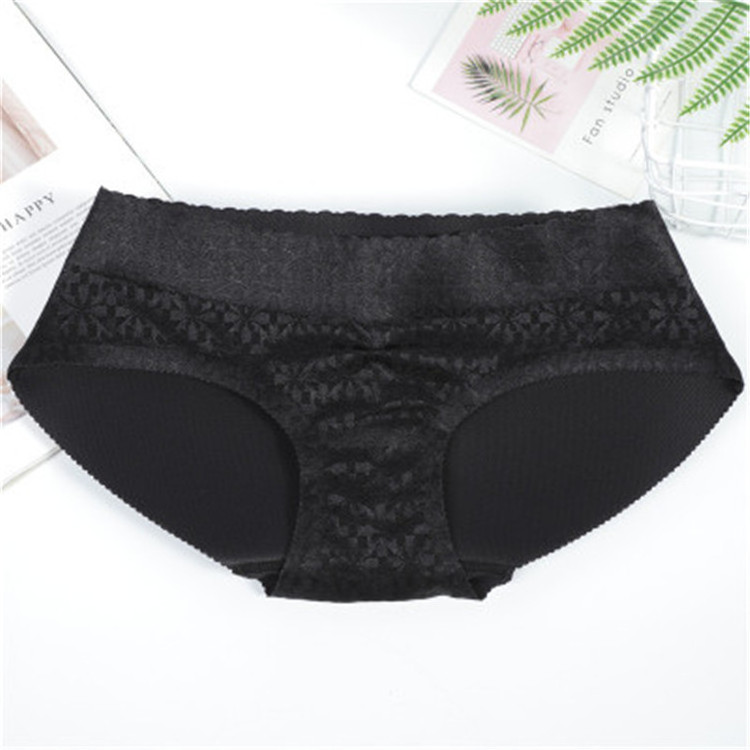 Cheap Lady Middle Waist Shape Sexy Butt lifter Enhancer Underwear Panties