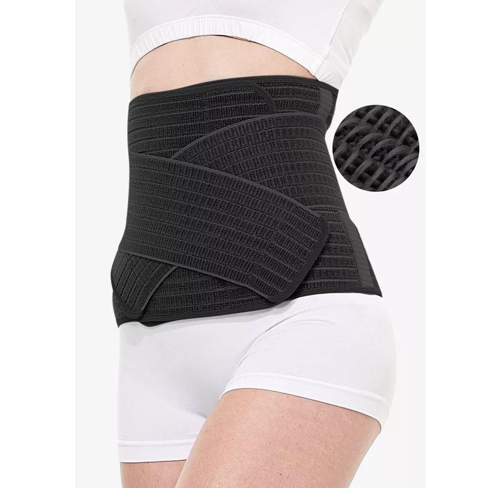 Women Belly wrap Band Binder bamboo postnatal support belt 2 in 1 section Postpartum Girdles Belt