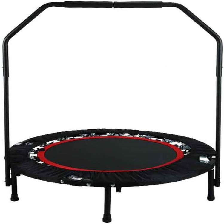 Wholesale Unisex 40/48in Round Foldable Adjustable Handrail Trampoline Spring