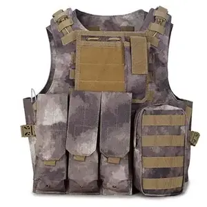 Outdoor durable material comfortable wear canvas hunting vest Simple Design Tactical dog hunting vest