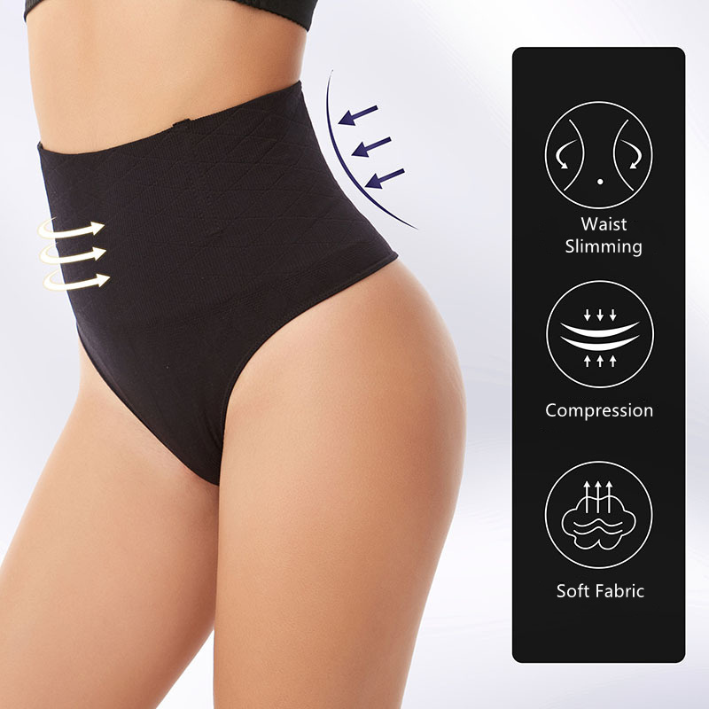 Women High Waist Shaper Tummy Control Thong Colombian Shapewear Fajas Colombianas Body Shaper Panties