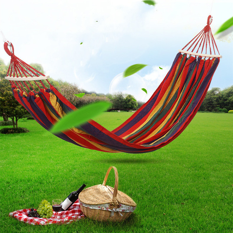 Free Standing Garden Folding Outdoor Nylon Portable Suspendu Hamak Camping Hammok Hamaca Swings Wholesale