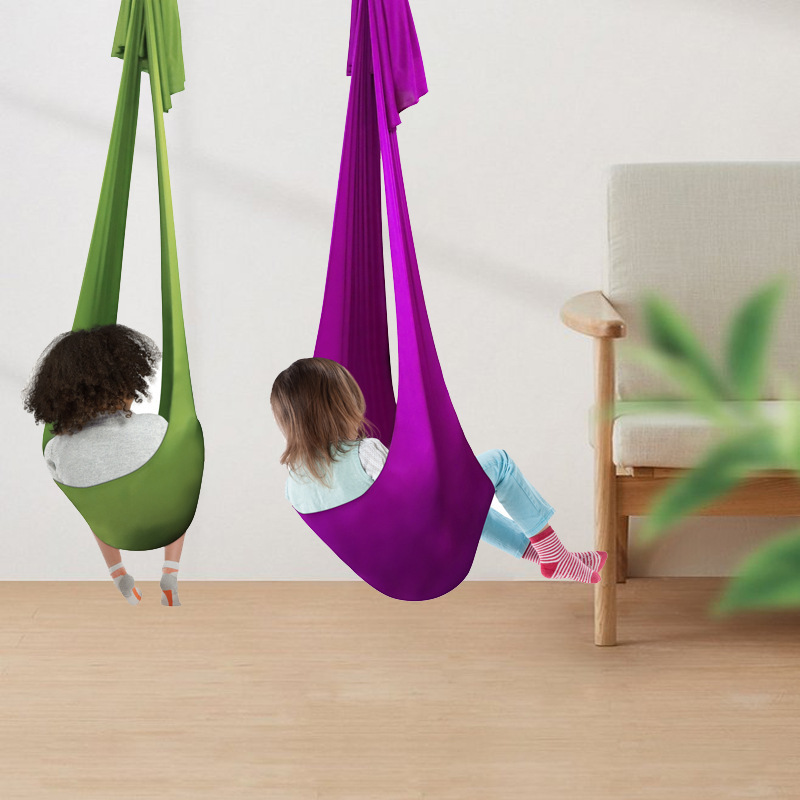 factory premium Kids Great Therapy Hammock Swing for Sensory integration Fun and Relaxation