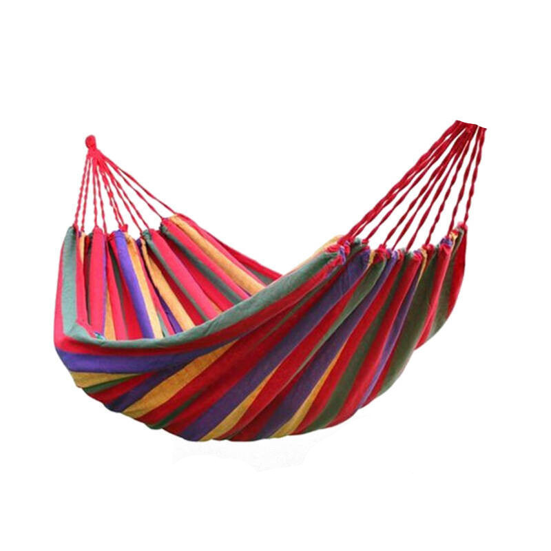 Best Selling Outdoor Portable Parachute Hammock Beach Canvas Folding Hammock with Tree Straps