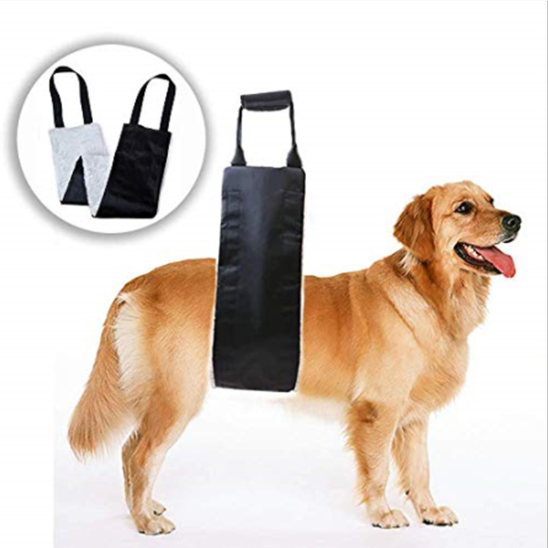 Factory Supply Comfortable Easy Carry Dog Rehabilitation Sling Lift Harness for Rear Legs