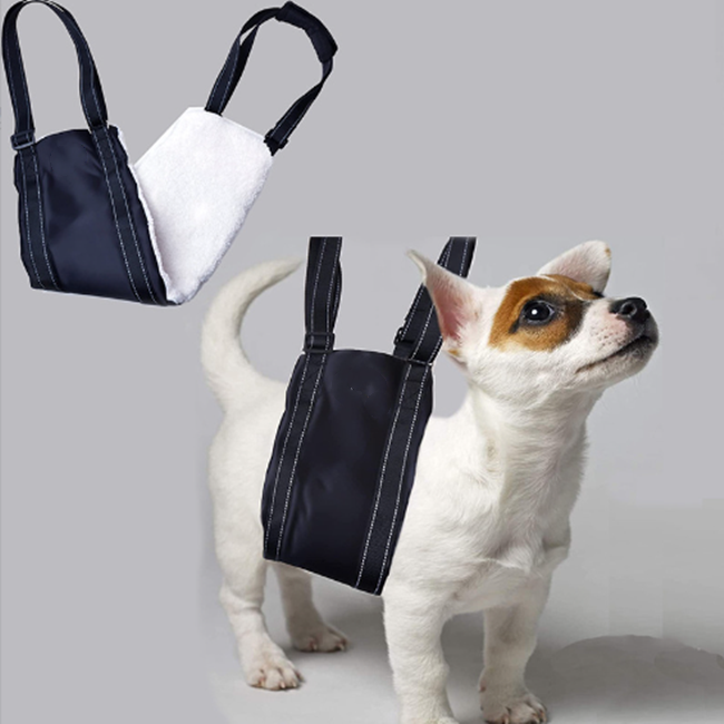 Factory Supply Comfortable Easy Carry Dog Rehabilitation Sling Lift Harness for Rear Legs