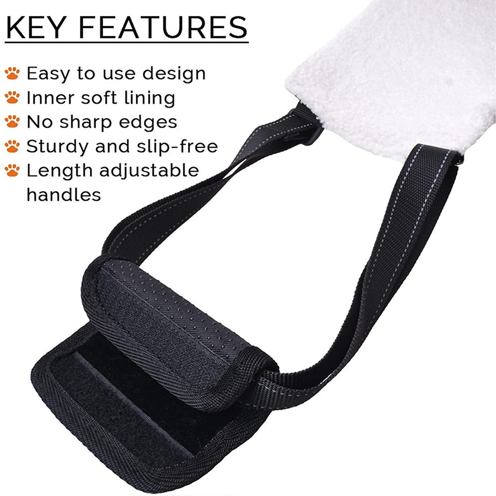 Factory Supply Comfortable Easy Carry Dog Rehabilitation Sling Lift Harness for Rear Legs