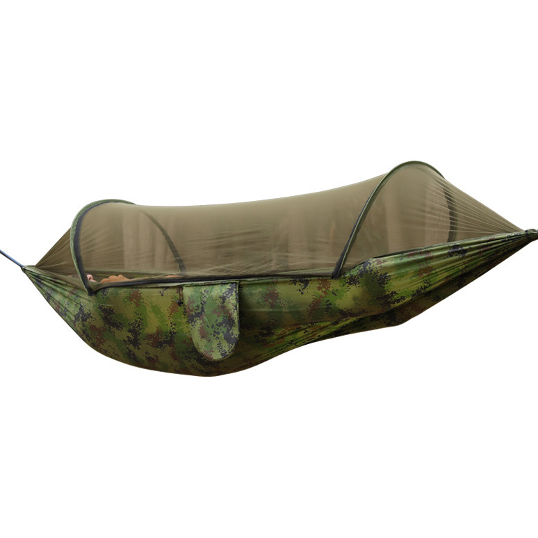 Professional design with Mosquito Net Automatic Quick Opening hammock