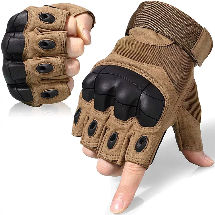 Motorcycle Half Finger Glove Tactical gloves half-finger outdoor training fighting motorcycle riding gloves