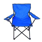 Outdoor Camping Folding Chair 300lb Capacity Heavy Duty Big Tall Quad Seat with Cup Holder,