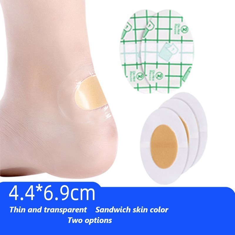 Heel grinding foot stick high heel anti-wear stick transparent invisible thin foot stick