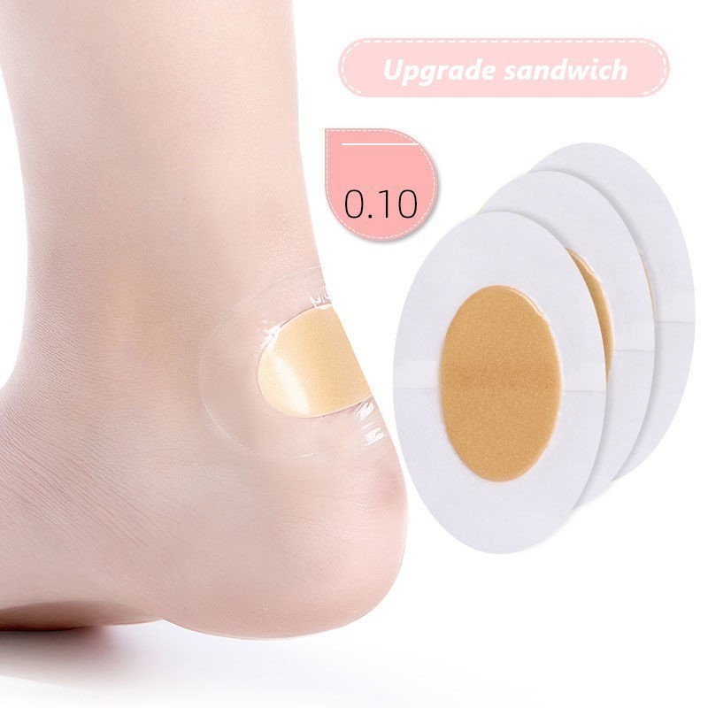 Heel grinding foot stick high heel anti-wear stick transparent invisible thin foot stick