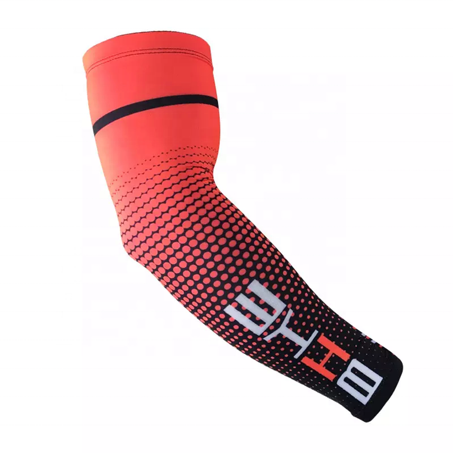 custom basketball baseball sports Cooling Sun cycling arm Sleeves UV Protection Arm Cover Sleeve for Men Women