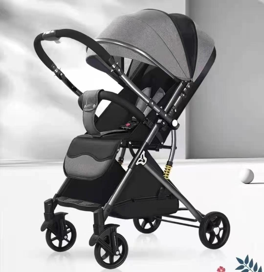 New Fashion Extra Large Storage Baby Stroller Extra Large Storage Travelling Iron Baby Pram