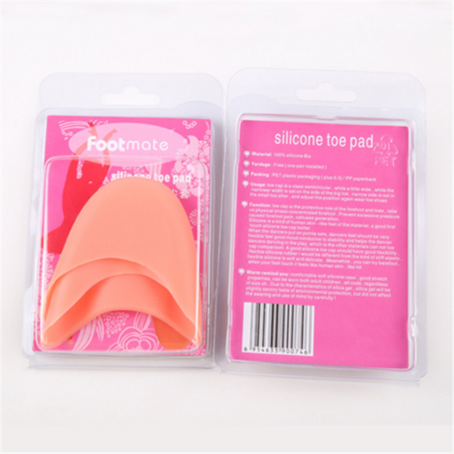 New style ballet close foot mate elastic shoe silicone gel toe pad dancer toe protector