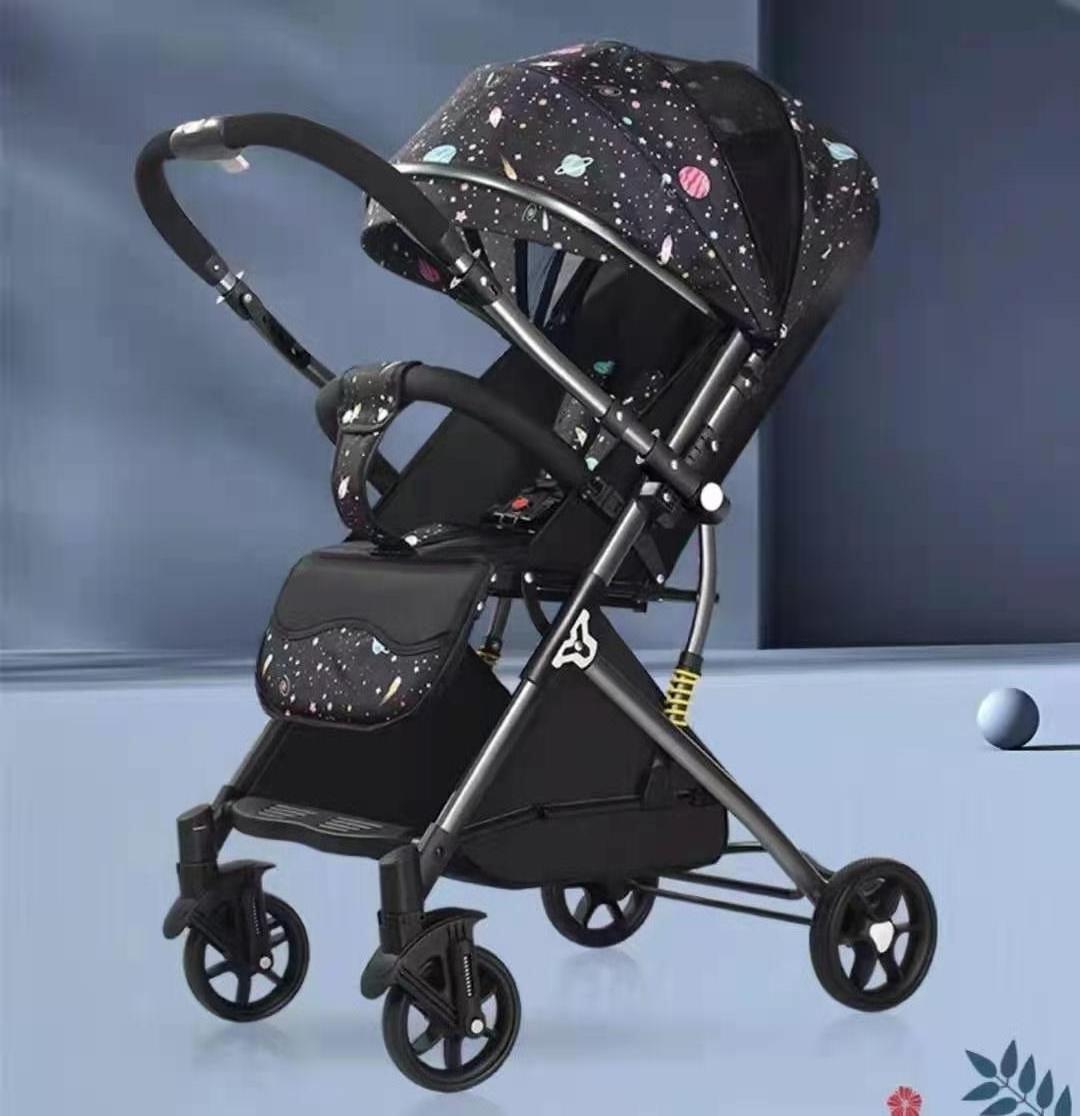 New Fashion Extra Large Storage Baby Stroller Extra Large Storage Travelling Iron Baby Pram