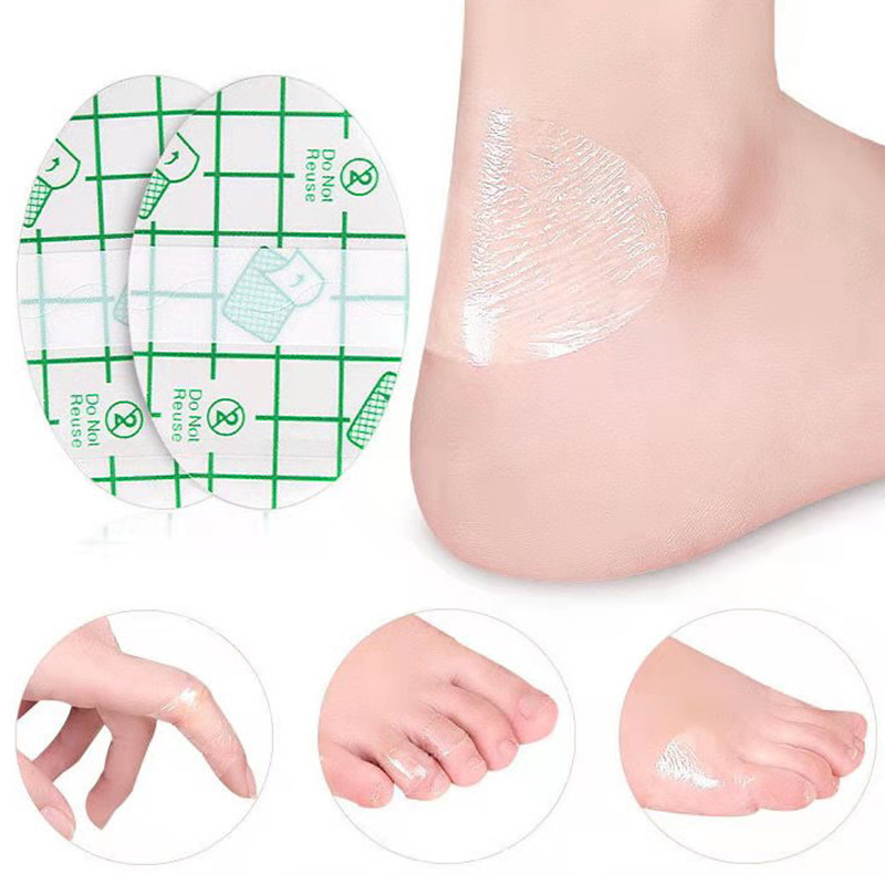 Heel grinding foot stick high heel anti-wear stick transparent invisible thin foot stick