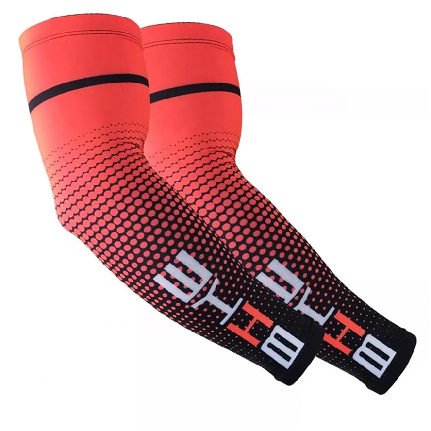 custom basketball baseball sports Cooling Sun cycling arm Sleeves UV Protection Arm Cover Sleeve for Men Women